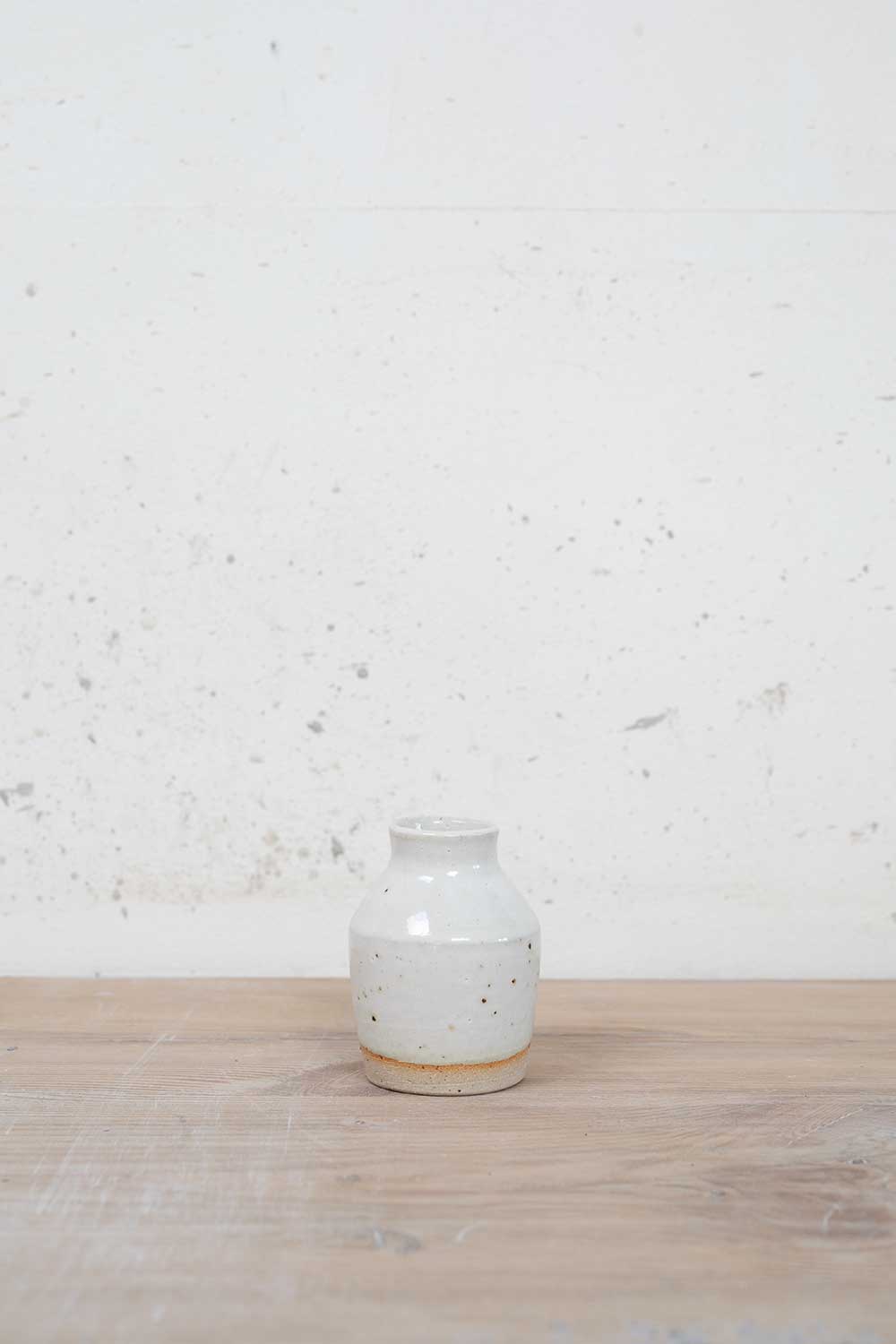 Lille vase - Pearl White
