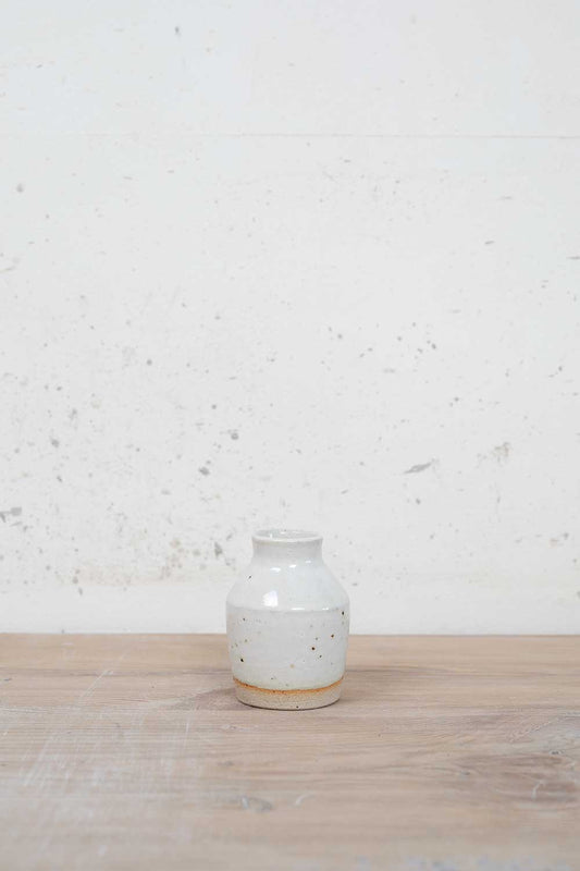 Lille vase - Pearl White