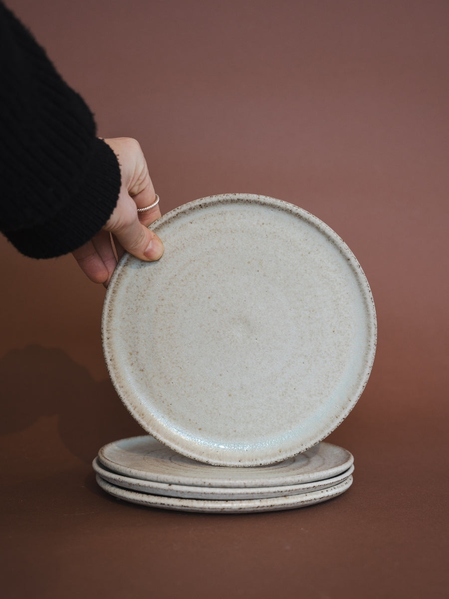 Cake plate - Sand