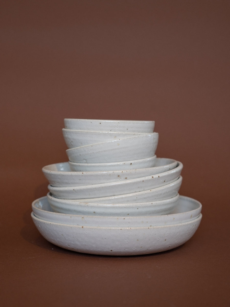 Deep plate 22 cm - Pearl White
